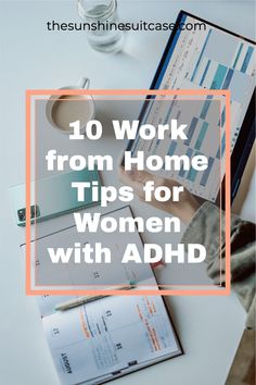 These 10 Work from Home Tips for Women with ADHD will help you to improve your focus and productivity. Learn to improve your workspace, channel your focus, and get rid of excess energy to improve your at home work flow. #adultadhd #workfromhome #womenwithadhd #workfromhometips How To Focus At Work, Functional Work From Home Office, Work From Home Advice, How To Ask For Help At Work, Wfh Productivity Tips, Work From Home Productivity Tips, Full Focus Planner Tips, Neurodivergent Productivity, Neurodivergent Home