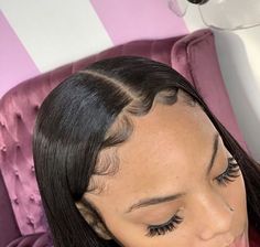 Edges Hairstyles Latina, Peinados Con Baby Hair, Gel Hairstyles, Head Braid, Edges Hair, Slick Hairstyles, Hair Laid, Penteado Cabelo Curto, Baddie Hairstyles