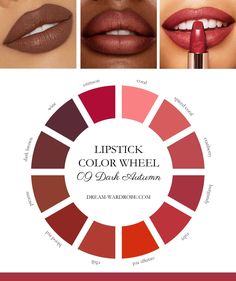 True Autumn Lipstick, True Autumn Color Palette Outfits, True Autumn Hair Color, Warm Autumn Color Palette Outfits, True Autumn Wardrobe, Autumn Color Palette Outfits, Cranberry Lipstick, True Autumn Outfits, True Autumn Color Palette