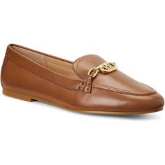 Elevate Your Shoe Game With These Stylish And Comfortable Ralph Lauren Women's Averi Nappa Leather Loafers In Tan. Perfect For Any Occasion, These Flat Shoes Feature A Round Toe Shape And Pull-On Closure For Easy Wear. The Outsole Is Made Of Durable Rubber, While The Upper Is Crafted From High-Quality Leather. These Loafers Are Perfect For Women Who Value Comfort And Style. They Come In A Size 9 And Are Suitable For Various Events Such As Weddings, Parties, And Business Meetings. The Insole Is A Ralph Lauren Shoes, Women's Loafers, Ralph Lauren Womens, Nappa Leather, Leather Loafers, Shoe Game, Loafers For Women, Flat Shoes, Easy Wear