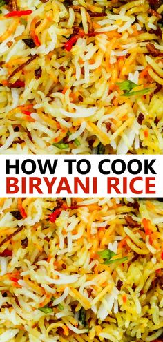 Biryani Rice Recipe How To Cook Biryani Rice, Byriani Rice Recipe, Byrani Rice Biryani Recipe, Indian Rice Recipes Biryani, Rice Cooker Biryani, Basmati Rice Recipes Indian, Briyani Receipes Rice, Meat And Rice Recipes, Biryani Recipe Easy