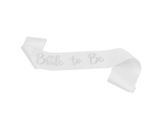 "Complete your glamorous look with White Bride To Be Sash. Featuring a white satin sash with \"Bride to Be\" with a diamond accenting bride in reflective silver vinyl. Perfect for Bachelorette Parties! One Size fits most. The sash has an approximate length of 28 inches and 4 inches wide. From shoulder to point that is sewn shut. Pair it with your favorite outfit or dress! Spot clean only. Lightweight. 💎White \"Bride To Be\" Costume Sash. Perfect for Bachelorette Parties! 💎Featuring a white sat Bachelorette Accessories, Bachelorette Party Accessories, White Sash, Bride To Be Sash, Wedding Sash Belt, White Bride, Satin Sash, Wedding Dress Accessories, Wedding Belts