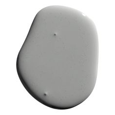 a close up of a white object with small dots on the top and bottom part