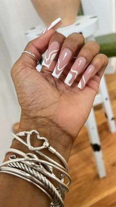 Classy Acrylic Nails, Acrylic Nails Coffin Pink, Long Square Acrylic Nails, Sparkly Nails, Square Acrylic Nails, Fire Nails, Pretty Acrylic Nails, Dope Nails