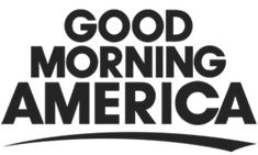 the logo for good morning america