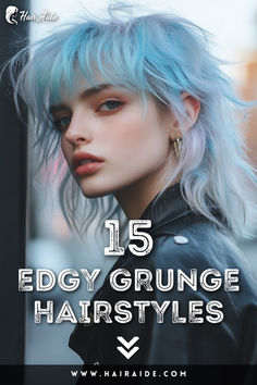 Perfectly imperfect—grunge hairstyles combine messy, undone charm with a touch of style.