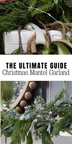 diy christmas mantel decor Christmas Mantel Decor, Garland Ideas, Christmas Guide, Classy Christmas