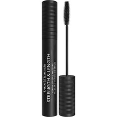 Bareminerals Strength & Length Serum-Infused Black Mascara W Plant-Based Lash Serum Vegan Free Of: Cruelty Free, Vegan, Paraben Free, Gluten Free, Talc Free, Synthetic Fragrance Free, Peg Free, Tree Nut Free, Sls Free What It Is: This Vegan Mascara Infused With Plant-Based Lash Serum Lengthens, Lifts And Defines, While Strengthening And Enhancing For Visibly Longer, Healthier Lashes Over Time. What It Does: Unique Patent-Pending Paddle Brush Instantly Lengthens, Lifts And Defines Lashes Infused Bare Minerals Mascara, Cruelty Free Mascara, Vegan Mascara, Longer Lashes, Apply Mascara, Lash Growth, Red Clover, Clean Vegan, Clover Flower