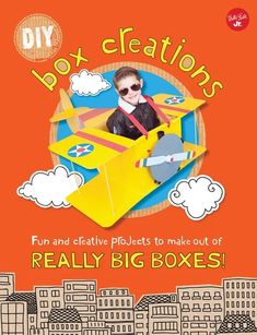 Buy DIY Box Creations : Fun and creative projects to make out of REALLY BIG BOXES! (Paperback) at Walmart.com Diy Hot Air Balloons, Cardboard Box Crafts, Craft Projects For Kids, Cardboard Crafts, Diy Box, Diy Dollhouse, Used Books, Book Crafts, Craft Activities