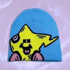 Stay cozy and stylish with these Y2K "Shooting Stars" beanie hats! Perfect for parties, casual outings or travel adventures. 🌟🌙 #Beanie #Hats #Y2K #Style #Headwear #Streetwear Unique Beanies, Graphic Beanie, Graphic Streetwear, Winter Beanie Hat, Star Graphic, Hat For Men, Winter Hats Beanie, Street Style Winter, Hat For Man