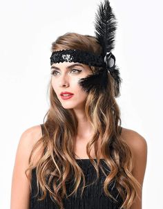 1920s Hair Long Gatsby, 20s Hairstyles For Long Hair, 1920 Hairstyles For Long Hair