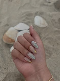 #summervibes #gelxnails #beach #seashells #summer2024 Nail Designs Summer Beach, Hawaii Nails, Beach Seashells, Classy Nail Designs, Classy Acrylic Nails, Nails Tumblr, Cute Summer Nails, Pink Acrylic Nails