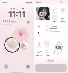 #cozy #wallpaper #ideas #aesthetic #feed #wallpaperidea #iphone #foryoupage #viralpost #famouspost #inspohome #deco #personality #lightpinkaesthetic Shoujo Phone Layout, Pink Phone Layout Ideas, Ideas For Phone Themes, Pink Phone Theme Layout, Cute Ios Layout, Phone Layout Ideas Pink, Iphone Theme Ideas Pink, Phone Themes Aesthetic Ideas, Pink Layout Iphone