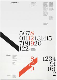 a poster with different numbers and shapes on it's back side, as well as the words below