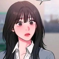 kim a-young icon | finding assistant manager kim manhwa | #yuri #gl #manhwa Cute Profile Pictures, Profile Pictures