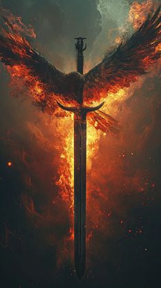 Oscar Akermo, Unique Shots, Fire Wings, Dragon Blade, Anime Picture Hd, Beautiful Scenery Photography, Blurry Vision, Jesus Christ Artwork, Heaven Art