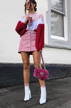 Holiday Outfits Women, Rock Punk, Pinterest Fashion, Gucci Bags, Outfit Casual, Outfits Casuales, Holiday Outfits