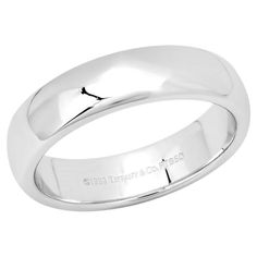 TIFFANY & Co. Forever Platinum 6mm Lucida Wedding Band Ring 11.5 Men's Metal: Platinum Size: 11.5 Band Width: 6mm Weight: 16.70 grams Hallmark: ©1999 TIFFANY&Co. PT950 Condition: Brand new, never worn, comes with Tiffany box Tiffany price: $3,050 Authenticity Guaranteed Modern Engraved Ring With Thick Band For Wedding, Modern Engraved Thick Band Ring For Wedding, Modern Engraved Thick Band Wedding Ring, Modern Engraved Wedding Ring With Thick Band, Formal White Gold Rings With Polished Edges, Wedding Rings In White Gold With Thick Band, White Gold Wedding Rings With Thick Band, Modern Wedding Rings With Polished Edges, Wedding White Gold Rings With Thick Band