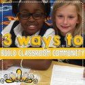 two children sitting at a table with paper and pencils in front of them that says 3 ways