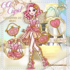 Cupid Drawing, Freezing Anime, Ever After Dolls, She Ra Princess Of Power, Disney Princess Pictures, Dragon Games, Monster High Doll