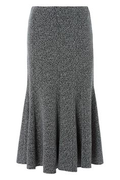 Flared Textured Midi Stretch Skirt from Roman. Introduce a smart look to your wardrobe with our flared, midi skirt. Cut from a comfortable, stretch jersey fabric, this skirt is designed in a flattering fit and flare style with soft pleats at the hem. Designed to pull on, this skirt has an elasticated waistband for comfort and easy dressing. Pair with smart blouses and blazers for complete workwear outfit! Flared Midi Skirt, Petite Coat, Stretch Skirt, Easy Dressing, Chunky Knitwear, Tshirt Skirt, Newborn Dresses, Gray Skirt, Shirt Skirt