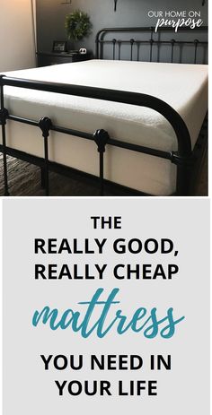 the real good, really cheap mattress that you need in your life