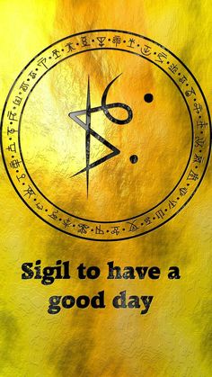 the zodiac sign is written in chinese on a yellow background with black writing and an astrological symbol