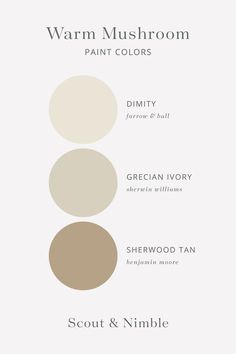 the different shades of paint that you can use in your home