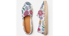 Magenta Folk Art Floral Pattern Espadrilles | Zazzle.com Flat Espadrille, Mule Shoe, Floral Art, Floral Pattern, Folk Art, Espadrilles, Free Design, Slippers, Tool Design