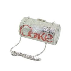 Wedding Clutch Purse, Rhinestone Bag, Novelty Purses, Creative Personality, Diet Coke, Accessories Bags Purses, Chanel Deauville Tote Bag