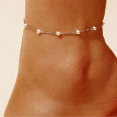 Jewlery Anklet Pearls Silver Pearls Wedding Anklets, Silver Anklet, Silver Anklets, Silver Pearls, Womens Jewelry Bracelets, Anklets, Women Jewelry, Silver, Women Shopping