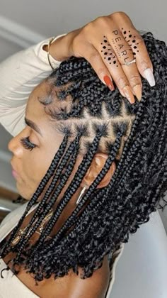 Bald Hairstyles, Dreads Hairstyles, Queer Women, Bob Braids Hairstyles, Short Box Braids Hairstyles, Short Box Braids