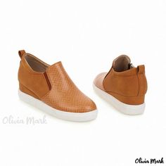 Olivia Mark - Crack Design Elevator Shoe Inserts for Perfect Fit Rough Heels, Shoe Inserts, Pu Heels, Leather High Heels, Open Toe Sandals, Outdoor Wear, Ankle Straps, Lace Up Flat, Olivia Mark