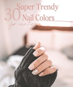 I like to do my research on nail trends so I know which nail colors for winter are trending this season. In today's post, I'll share some of the trending nail colors this season as well as some cool nail art you can DIY or go to the nail salon. Nail Colors Winter 2023, Good Nail Colors, Winter 2023 Nail Trends, Winter Nail Colors 2023, Nail Trends For 2023, Nail Colors For Winter, 2023 Winter Nails, Nail Art Designs Fall, Trending Nail Colors