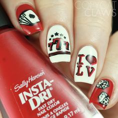 Las Vegas Nails Ideas Glitter, Vegas Nail Ideas, Las Vegas Nails Ideas, Vegas Nails Ideas, Random Nail Designs, Shellac Nails Designs