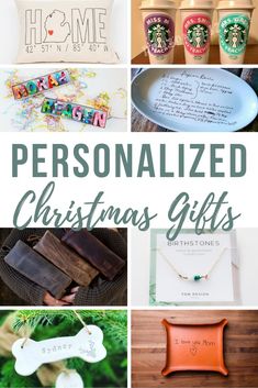 personalized christmas gifts for the family and friends in your life are easy to make