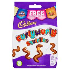 cadbury's curlyy worms softies