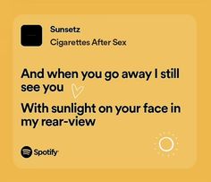 Sunsetz - Cigarettes After Sex ♡ Maria Core, Insta Feed, Always Love You, Bungalow, 5 Star, Meant To Be, Love You