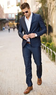 Navy Blue Tuxedos, Blue Tuxedos, Mens Formal Wear