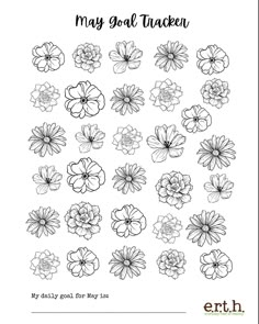 a bunch of flowers that are in the shape of a circle royalty - art illustration