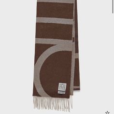 Reposhing This Item I Purchased From @Inna2905. Loved It, But Ready To Rotate For Something New. Questions? Leave A Comment Below! Toteme Scarf, Scarf Jacket, Wool Scarf, Something New, Scarf Wrap, Scarf Accessory, Monogram, The 100, Women Accessories