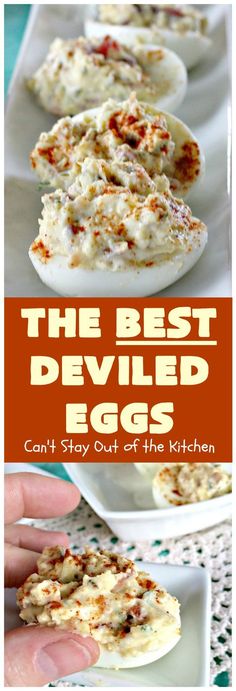 the best deviled eggs can't stay out of the kitchen