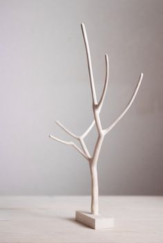 an image of a white tree with no leaves on it's branches, and the caption is displayed below