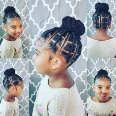 Kid Hairstyles, Lil Girl Hairstyles, Kid Braid Styles, Children Hair, Kid Styles, Toddler Hairstyles Girl, Girls Natural Hairstyles