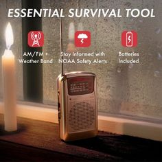 This 72-hour survival go bag will prepare you and your family for nearly any disaster or emergency. Keep this bug-out bag at your home, work, vehicle, school, or office to have the peace of mind in knowing you are prepared to protect yourself and the ones you love. An Emergency Kit You Can Count On- This multi-use 72-hour go bag was created to give individuals and families a quality but affordable survival kit that covers all the essentials without cutting corners. Designed to prepare you and yo Backpack Survival Kit, Backpack Survival, Urban Survival Kit, Werewolf Hunter, Apocalypse Stuff, Feminine Pads, Vampire Werewolf, Outdoor Skills, Emergency Radio