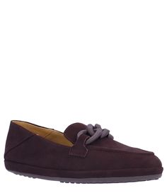 From L'Amour Des Pieds&#x2C; the Yozey Suede Chain Platform Driver Loafers feature:Suede upperChain strap detailLeather liningMemory foam insoleSynthetic outsoleApprox. .75" covered platformImported. Loafer Flats, Flat Shoes Women, Shoes Flats, Latest Trends, Loafers, Women Shoes, Chain, Leather