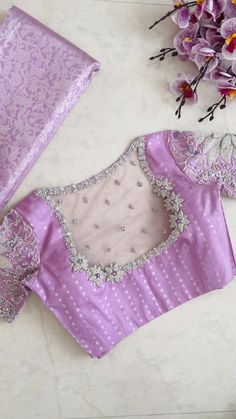 Net Embroidery Blouse, Pink Blouse Designs, Silk Saree Blouse Designs Patterns, Latest Bridal Blouse Designs, Net Embroidery, Latest Blouse Designs Pattern