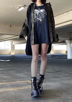 Grunge Fits, Rock Outfit