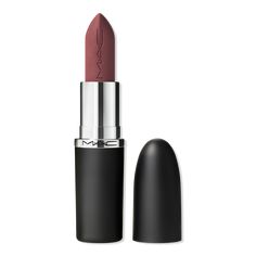 MACximal Silky Matte Lipstick - MACXIMAL MATTE LIPSTICK SOARBenefitsConditions and nourishes lipsImmediate and 8-hour moistureComfortable formulaLong-wearing and color-true, 12 hoursNon-feathering and non-bleeding, 12 hoursNon-flaking and non-caking, 12 hoursIconic matte lipstick that changed the world we live in may have been reimagined, but each famous and fresh hue still serves up that signature vanilla scent you already loveKey IngredientsCoconut Oil, Organic Shea & Cocoa Butter: Helps to co Russian Red Lipstick, Russian Red Mac Lipstick, Mac Russian Red, Best Red Lipstick, Lipstick Mac, Russian Red, Creamy Lipstick, Mac Matte Lipstick, Velvet Teddy