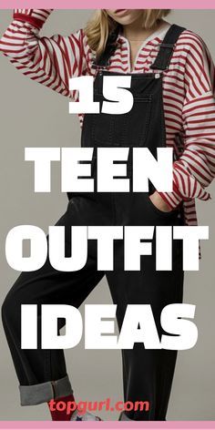 Teen Outfit Ideas, Warm Tights, Chunky Sweaters, Perfect Winter Outfit, Black Overalls, Text Pins, Trendy Outfits For Teens